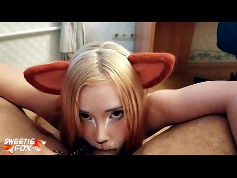 ❤️ Kitsune swallow dick and cum in her mouth ️ Anal video at us